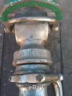 Vintage American LaFrance Fire Nozzle And Grether Valve