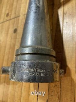 Vintage American Lafrance Lever Handle Shut Off Fire Nozzle