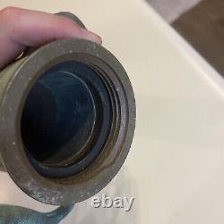 Vintage American Le France Fire Engine Co. Brass 30 Fire Nozzle