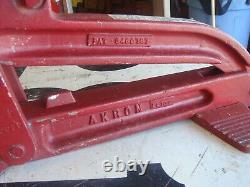 Vintage Antique Akron Fire Hose Clamp Fire Fighting Tool 1.5 to 3 Inch Hoses