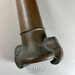Vintage Antique Brass Fireman's Fire Truck Nozzle Cannon 21 Long
