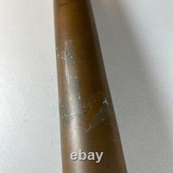 Vintage Antique Brass Fireman's Fire Truck Nozzle Cannon 21 Long