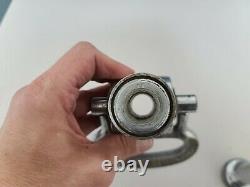 Vintage/Antique Elkhart 3719L Brass Nickel Fire Nozzle PAT'D 1917