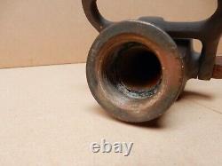 Vintage/Antique Elkhart Brass Mfg Co. Fire Chief Nozzle 8 3/4 x 1 NPT