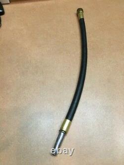 Vintage Antique Fire Extinguisher Hose! 3 Hoses! Black