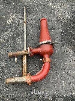 Vintage Antique Fire Extinguisher Nose AWESOME! RED