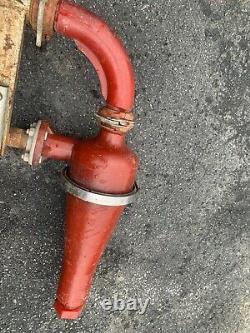 Vintage Antique Fire Extinguisher Nose AWESOME! RED