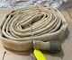 Vintage/antique Firefighters Fire Hose With Brass Ends