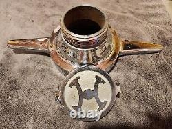 Vintage Antique Original Howe Fire Engine Adapter Steamer Cap