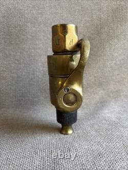 Vintage Antique Powhatan Brass Fire Hose Nozzle Ab0025 Sdfd 1297