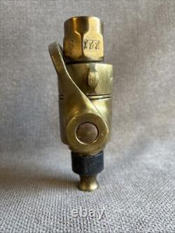 Vintage Antique Powhatan Brass Fire Hose Nozzle Ab0025 Sdfd 1297