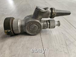 Vintage BARRON Fire Equipment Nozzle Fire Hose Nozzle Fog / Stream