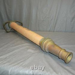 Vintage BRASS 30 NOZZLE FIRE WATER Hose Nozzle