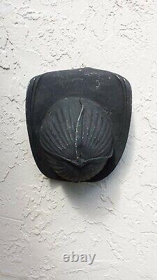 Vintage Battle Hardened Metal Fire Helmet Cairns & Bros 40s-50s Firefighter Gear