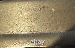 Vintage Brass 30 Fire Hose Nozzle Excellent