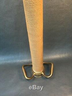 Vintage Brass 30 Inch Underwriters Play Pipe Fire Nozzles With Brass Handles