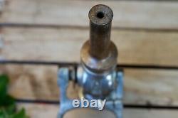 Vintage Brass AKRON Fire Truck Nozzle 7 Pat. 1930