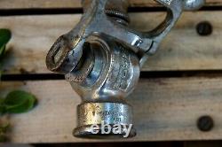 Vintage Brass AKRON Fire Truck Nozzle 7 Pat. 1930