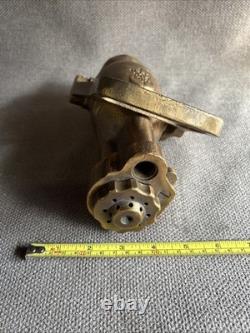 Vintage Brass Akron Fire Hose Fog Nozzle Water Fog Industrial Weight 8.5lb Vintage Brass Akron Fire Hose Fog Nozzle Water Fog Industrial Weight 8.5lb