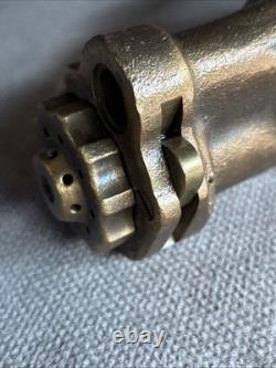 Vintage Brass Akron Fire Hose Fog Nozzle Water Fog Industrial Weight 8.5lb
