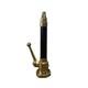 Vintage Brass And Rubber Fire Hose Nozzle