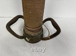 Vintage Brass & Copper 30 FIRE HOSE NOZZLE PLAYP+PE- POWHATAN 10/77
