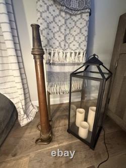 Vintage Brass & Copper FIRE HOSE NOZZLE Model 65 SECO DETROIT READ