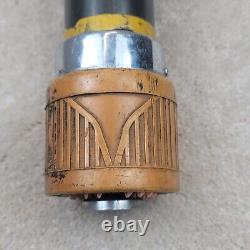 Vintage Brass Fire Elkhart Nozzle Selecto Matic Fire Fighting Equipment