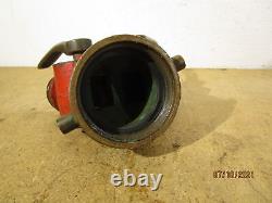 Vintage Brass Fire Hose Hydrant Adapter Valve Splitter