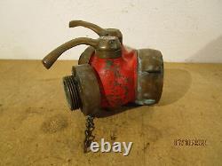 Vintage Brass Fire Hose / Hydrant Splitter 3 & 2