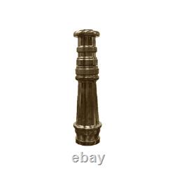 Vintage Brass Fire Hose Nozzle