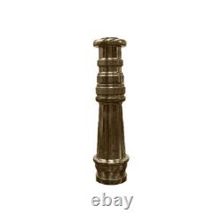 Vintage Brass Fire Hose Nozzle