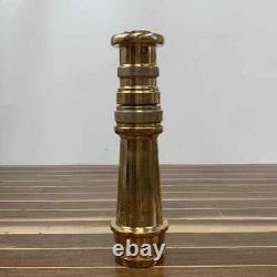 Vintage Brass Fire Hose Nozzle