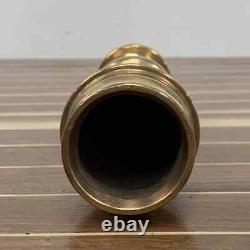 Vintage Brass Fire Hose Nozzle