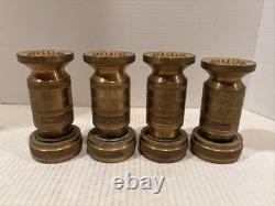 Vintage Brass Fire Hose Nozzle 7171L WD Allen MFG. Co Chicago, IL