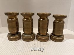 Vintage Brass Fire Hose Nozzle 7171L WD Allen MFG. Co Chicago, IL