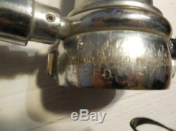 Vintage Brass Fire Hose Nozzle Dual Handle ELKHART BRASS MFG CO