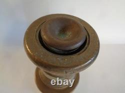 Vintage Brass Fire Hose Nozzle Twist to Spray