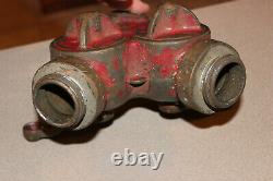 Vintage Brass Fire Hose Valve Splitter 3 To 2 Akron Brass 949