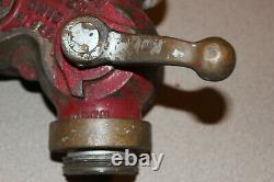 Vintage Brass Fire Hose Valve Splitter 3 To 2 Akron Brass 949