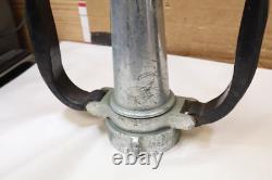 Vintage Brass Fire Nozzle By The Elkhart Brass Co