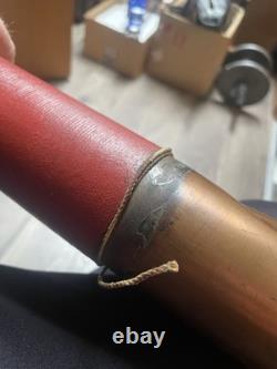 Vintage Brass Fire Playpipe WithNozzle 32 Eureka Fire Hose division