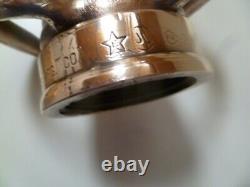 Vintage Brass Fire Playpipe WithNozzle Swivel Handle 30 ELKHART, Underwriters
