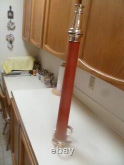 Vintage Brass Fire Playpipe WithNozzle Swivel Handle 30 ELKHART, Underwriters