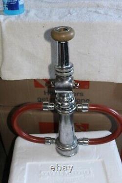 Vintage Brass Plated Fire Nozzle