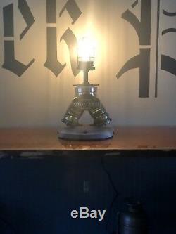 Vintage Brass Powhatan Fire Dept. Sprinkler Connection Light