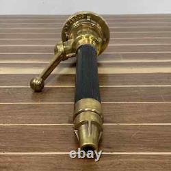 Vintage Brass Storz 65 Fire Hose Nozzle