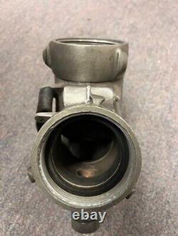 Vintage Brass Water Hose Splitter Fire Hydrant 2-1/2, 3