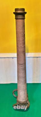 Vintage Brass Wrapped 26 Seco Detroit 1968 Dual Handle Fire Hose Nozzle