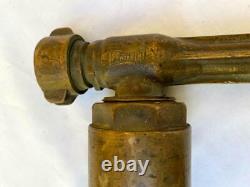 Vintage Bronze Penberthy USA White Flomatic Fire Nozzle Strainer 1.5 to 1 NPS